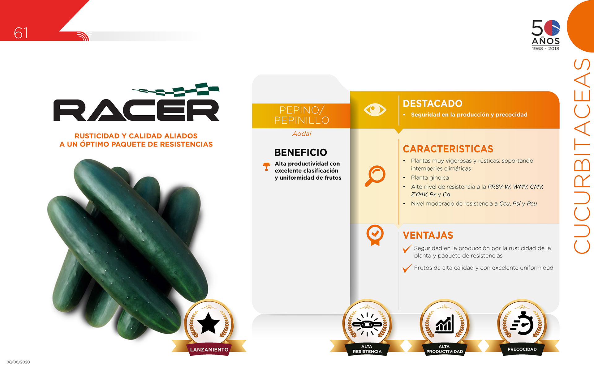 Racer - Cucurbitaceas